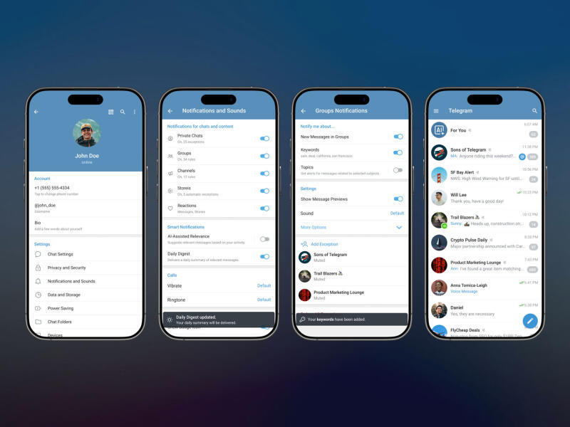 Smarter Notifications for Telegram